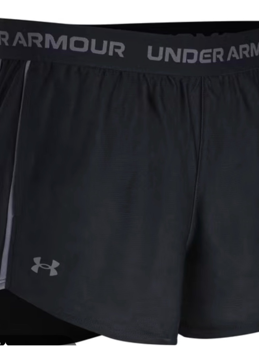 Under Armour Black Performance Running Shorts - Picture 2 of 5